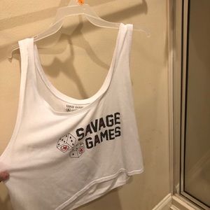 Tank top small, savage barbell